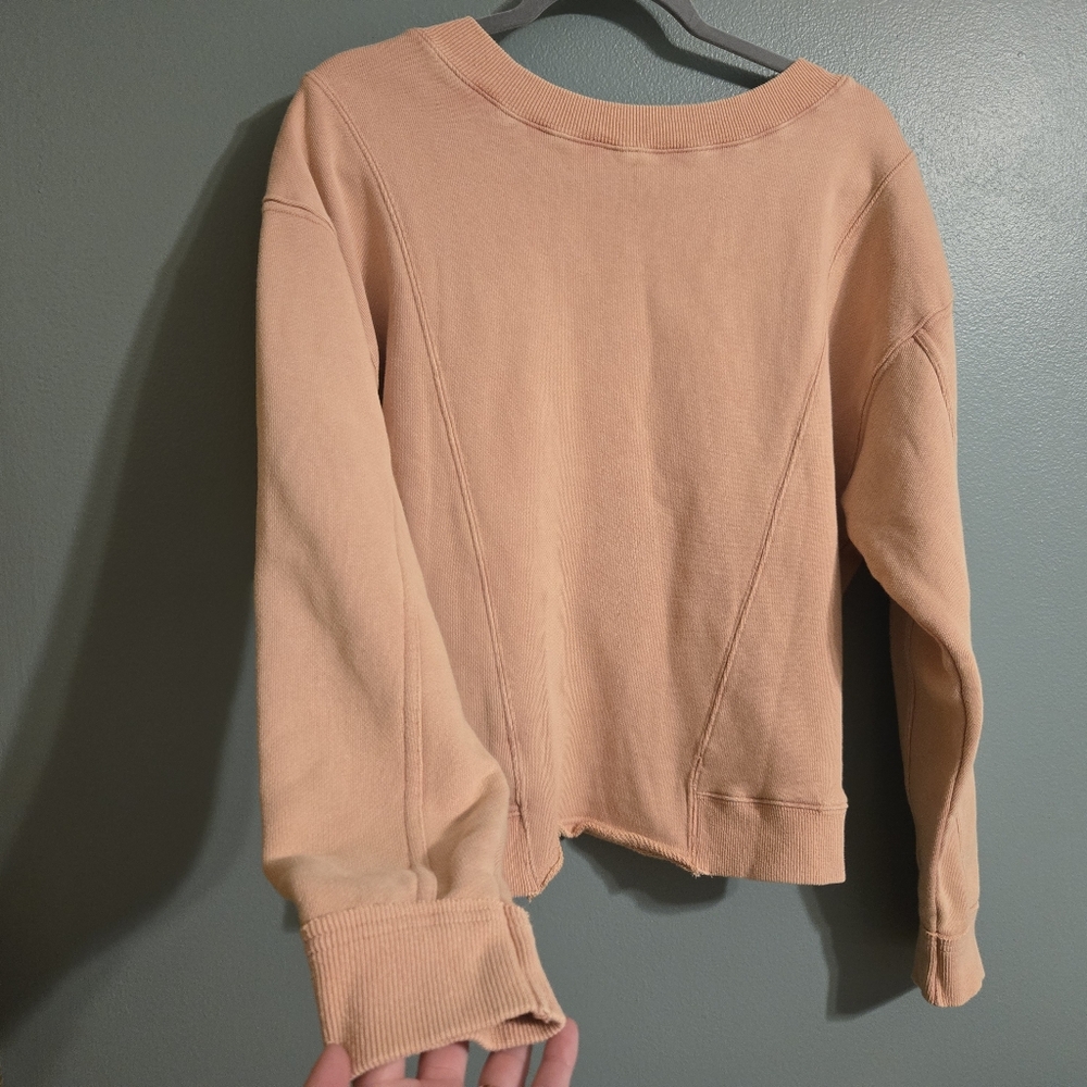 NWT Bohme Tie Back Crewneck